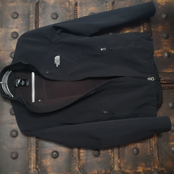 Womens North Face C771 Apex Bionic Black Softshell Windwall Jacket! Size S - Picture 2 of 14